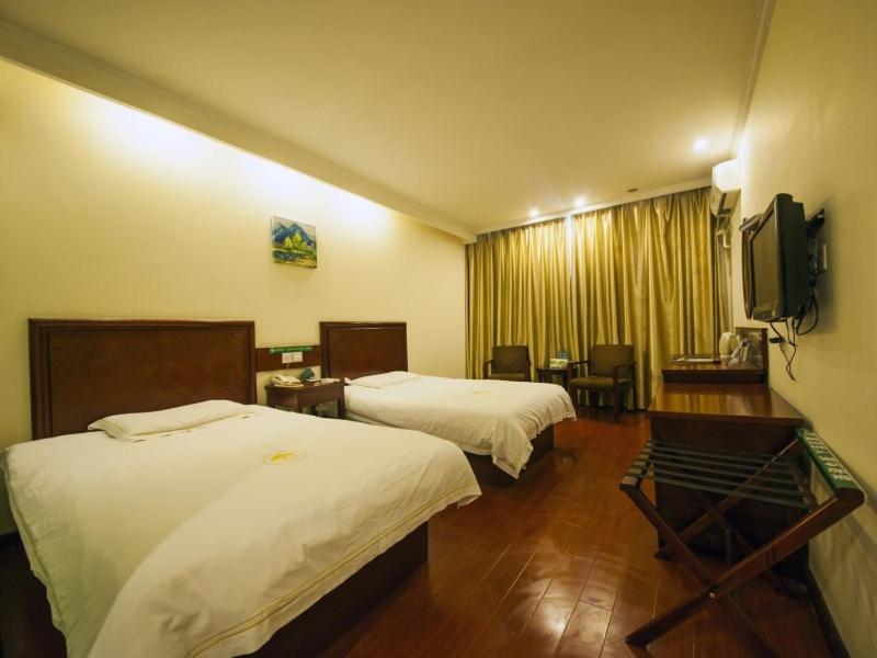 Greentree Inn Anhui Huaibei Renmin Road Business Hotel Ngoại thất bức ảnh